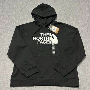 NWT The North Face EVO Half Dome Pullover Hoodie Womens Size XL Black